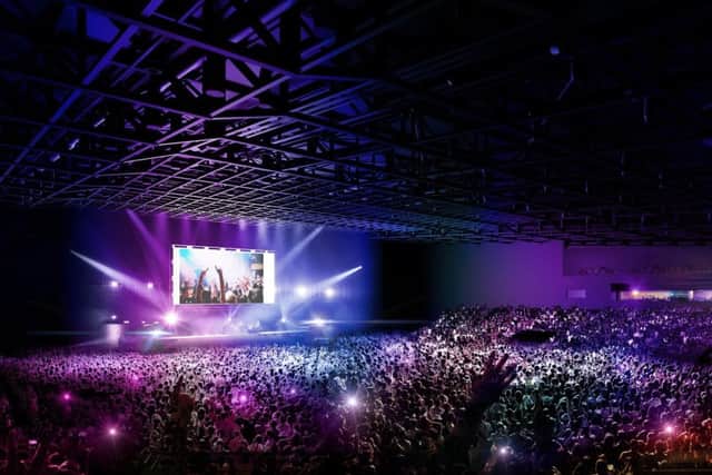 Keppie Design has released computer-generated images of TECAs 12,500-capacity main arena. Picture: Contributed