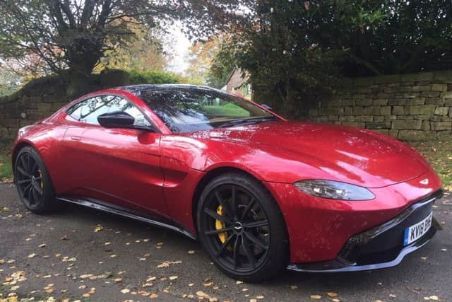 The Aston Martin Vantage has a hair-trigger throttle.