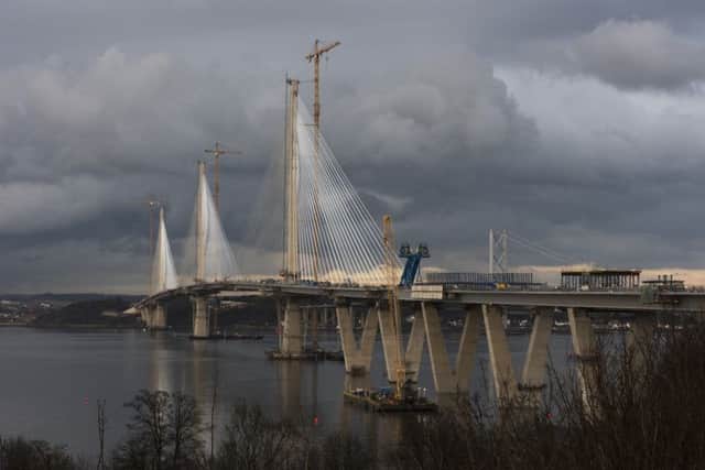 The Queensferry Crossing was a major project but the SNP plans to massively increase spending on infrastructure over the next few years