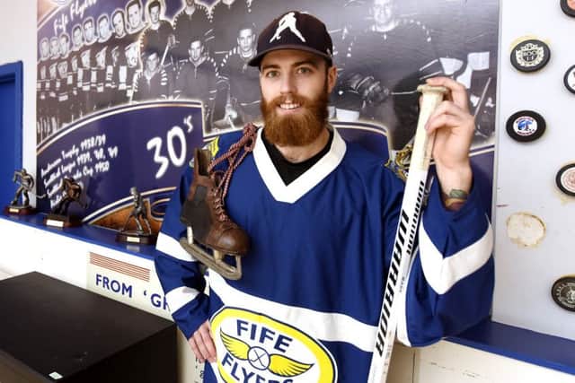 Shane Owen is making his mark on Fife Flyers 80th anniversary season. Pic: Fife Photo Agency