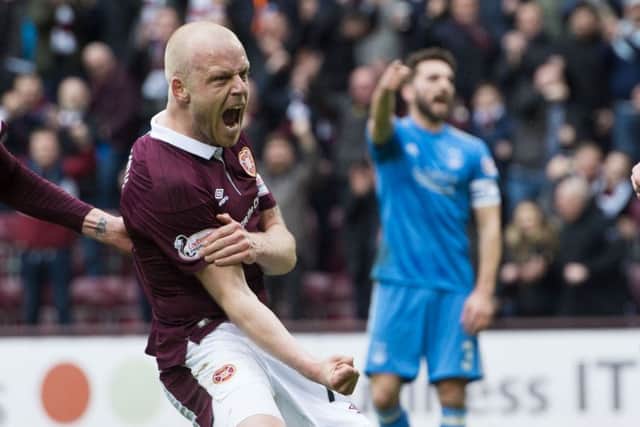 Steven Naismith has impressed for Hearts, on loan from Norwich City, this season. Picture: SNS