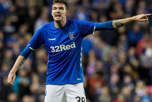 Kyle Lafferty will miss this weekend's clash with Hamilton. Picture: SNS