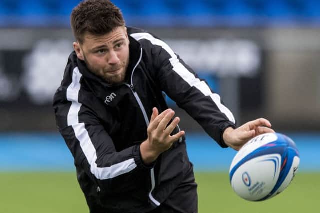 Glasgow Warriors' Ali Price is hoping to make an impact. Pic: Alan Harvey/SNS