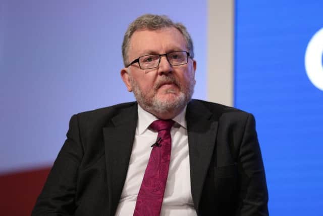 David Mundell has told the Prime Minister he could not accept longer Brexit transition. Picture; PA