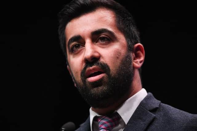 Justice Secretary Humza Yousaf. Picture: Getty