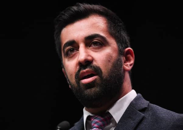 Justice Secretary Humza Yousaf. Picture: Getty
