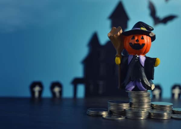 Take time at Halloween to make your finances less frightful. Image: PA