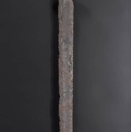 The Garton, Strathspey Viking Age sword, 9-11th century. PIC: NMS.