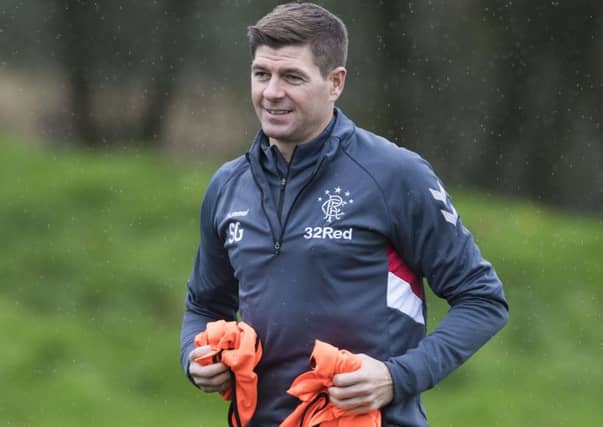 Steven Gerrard said he was 'disappointed' for his 'hero' Paul Gascoigne. Picture: SNS Group