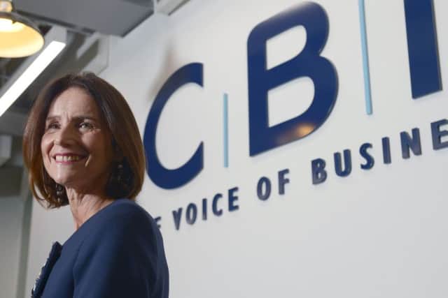 CBI director-general Carolyn Fairbairn says that without an agreement, 'firms will press the button on contingency plans'. Picture: Anthony Devlin/PA