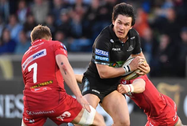 Glasgow centre Sam Johnson hopes to cement his place in the side with victory at Cardiff