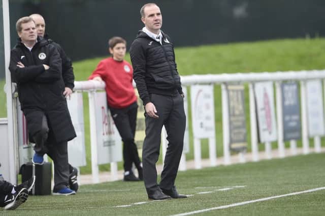 James McDonagh knew he was taking a gamble with the Edinburgh City job. Photograph: Greg Macvean