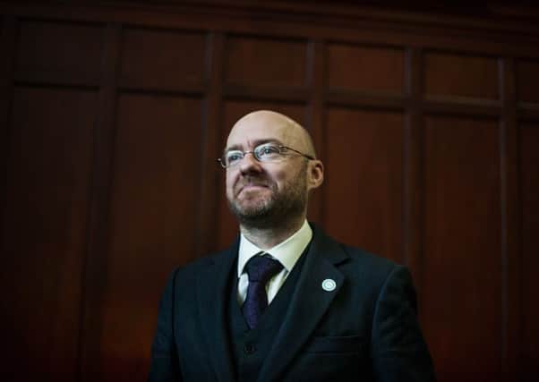 Patrick Harvie, co-convener of the Scottish Green Party. Picture: John Devlin