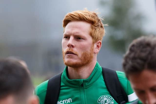 Despite conceding four goals Adam Bodgan produced perhaps his best performance for Hibs. Picture: PA