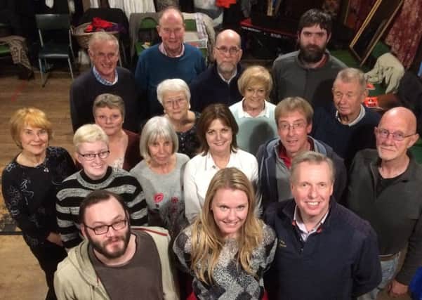 The cast of Nell Gwynn, which is being performed by St Andrews Play Club.