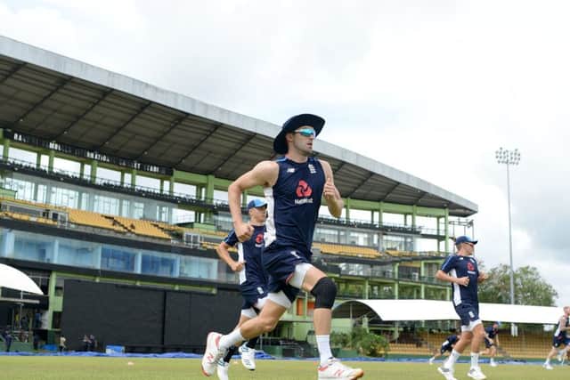 Bowler Mark Wood says the England players attend meetings before every big series, when they are told about the dos and donts. Picture: Getty.