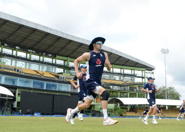 Bowler Mark Wood says the England players attend meetings before every big series, when they are told about the dos and donts. Picture: Getty.