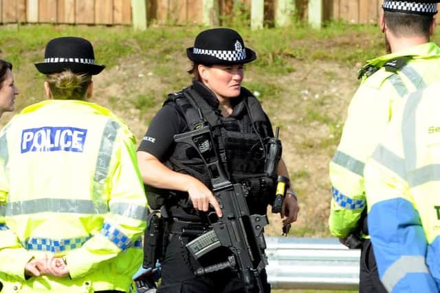 Armed police officers have assisted in more than 1,500 missing person inquiries and responded to over 300 road accidents since a relaxation in the rules of their deployment.