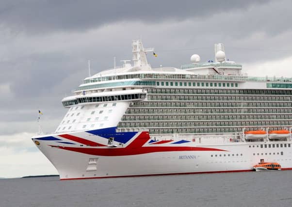 Some of the cruise ships that visit the Forth could be coming to Burntisland. Picture: Lisa Ferguson