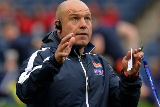 Richard Cockerill is ready to promote some younger players when Edinburgh face Zebre as they return to Pro14 action on Friday. Picture: Getty.