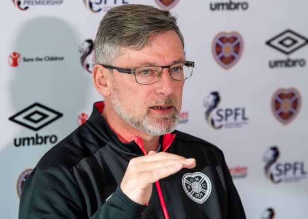 Craig Levein expects a tough test in Dundee. Picture: SNS.