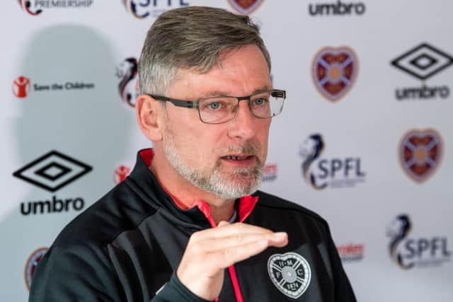 Craig Levein expects a tough test in Dundee. Picture: SNS.