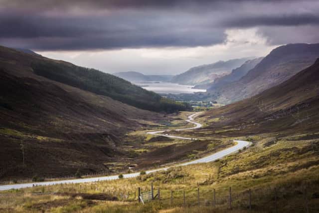 The road through Glen Doherty on the way to Loch Maree forms part of the  North Coast 500 which was recommended by Lonely Planet. PIC: Flickr/Creative Commons/Neil Williamson.