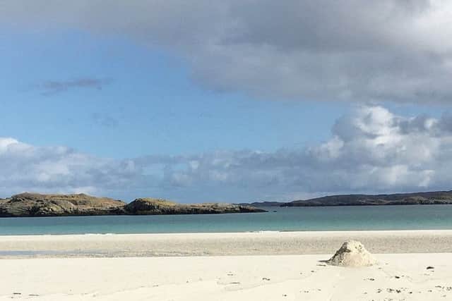 The beach at Riof, Uig, Isle of Lewis, a gem of the Outer Hebrides. PIC: Contributed.