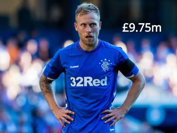 Scott Arfield is Rangers' most highly valued player in Football Manager 2019 (Photo: SNS)