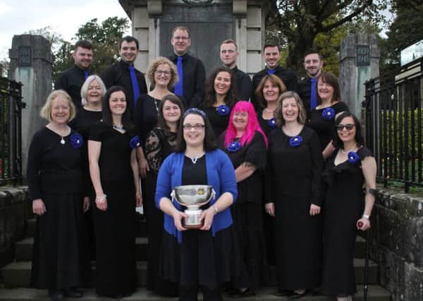 Carloway took home the trophy for top marks in music for the rural choirs puirt-a-beul.
