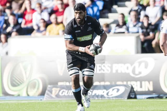 Brian Alainu'uese in action for Warriors. Picture: SNS Group