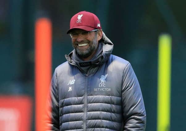 Liverpool manager Jurgen Klopp feels his team can still move up to another level. Picture: AFP/Getty.