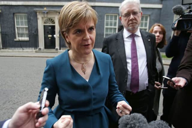 Nicola Sturgeon in Downing Street? The next six months will be one of the most convulsive in political history (Picture: Daniel Leal-Olivas/AFP/GETTY)