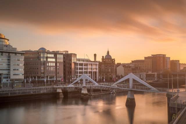 Key transactions over the period included the lettings at Atlantic Quay 1 and 3 in Glasgow. Picture: Contributed