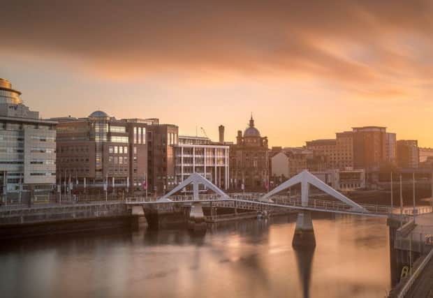 Key transactions over the period included the lettings at Atlantic Quay 1 and 3 in Glasgow. Picture: Contributed