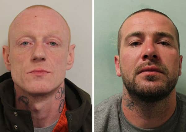 Richard Fleming (left) and Liam Richardson. Picture: Tayside Police/PA Wire