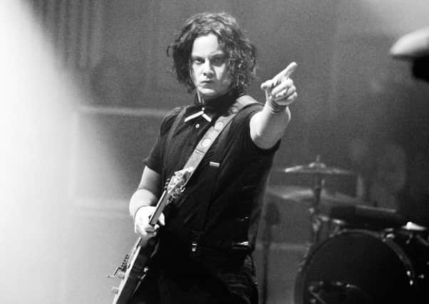Jack White plays the Usher Hall in Edinburgh, where mobile phones had to be placed in lockable pouches