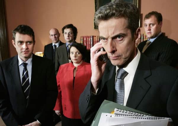 Spin doctor Malcolm Tucker was known for his large and inventive vocabulary of swear words in the BBC show The Thick of It