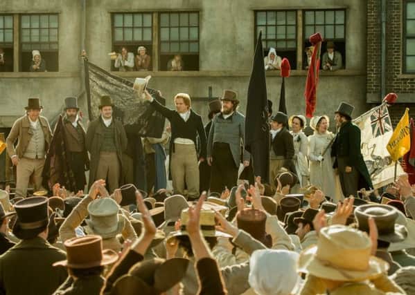 A scene from Peterloo