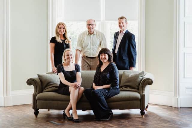 The appointment of Soutar, pictured front left, has been branded a 'landmark'. Picture: Marc Millar Photography.
