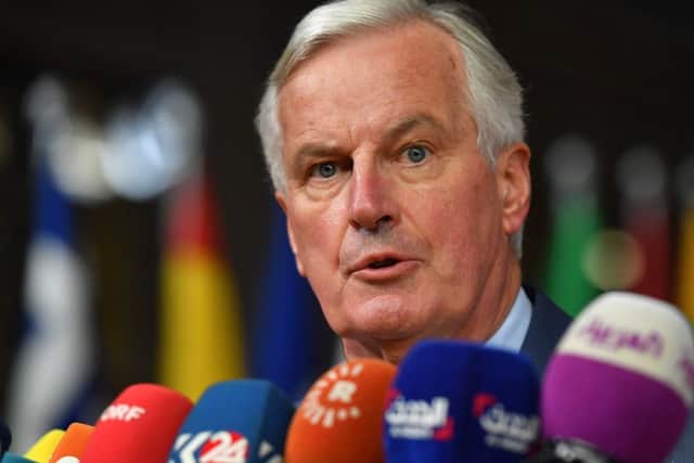 Michel Barnier has been warned over a change of mind. Picture: AFP/Getty Images