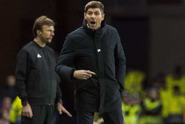 Rangers manager Steven Gerrard. Picture: Alan Harvey/SNS