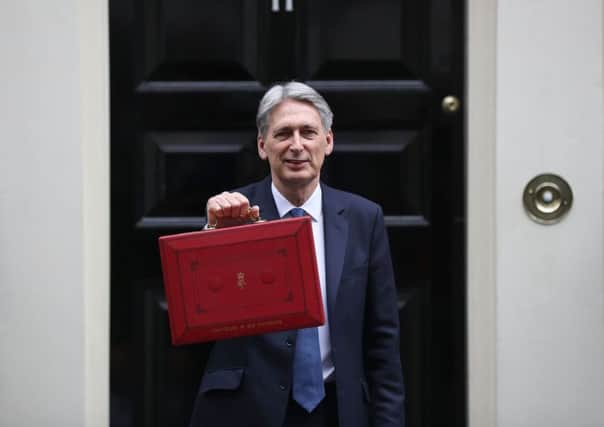 Philip Hammond will reveal the content of his Budget box on Monday. Picture: Getty