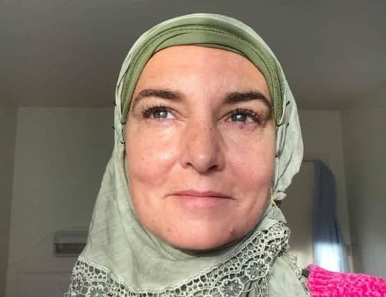 Sinead O'Connor has converted to Islam. Picture: TWITTER/@MAGDADAVITT77