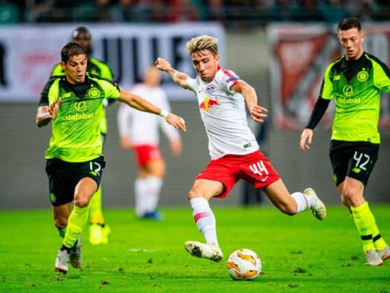 Celtic were comfortably beaten by RB Leipzig (Photo: Getty)