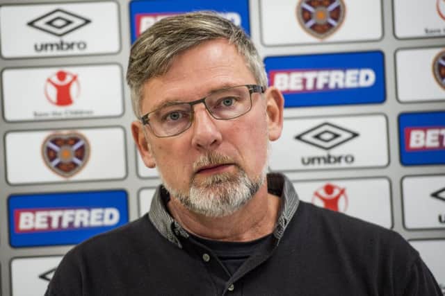 Hearts manager Craig Levein. Picture: Gary Hutchison/SNS