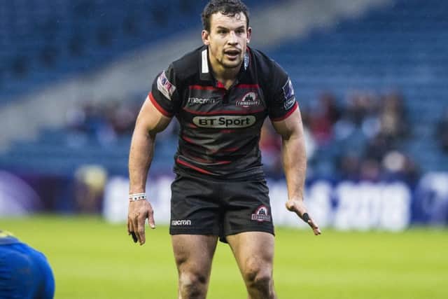 John Hardie in action for Edinburgh. Picture: Gary Hutchison/SNS/SRU