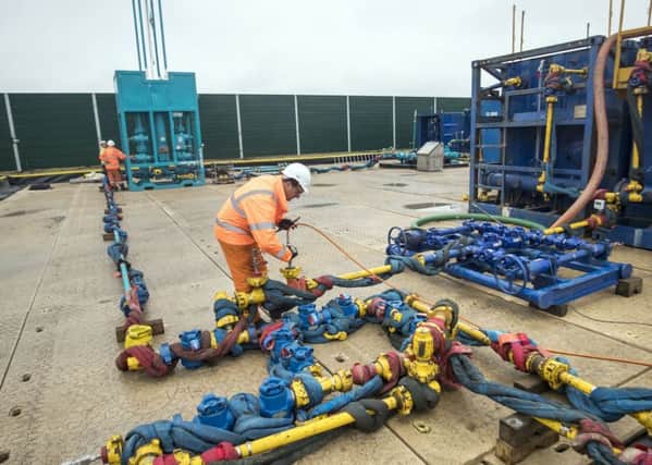 Fracking was suspended at Cuadrillas fracking site in Preston New Road after a tremor was detected. Picture: PA