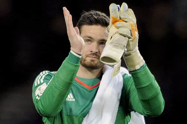 Craig Gordon has heaped praise on the current Hearts side but still believes Celtic will win. Picture: TSPL