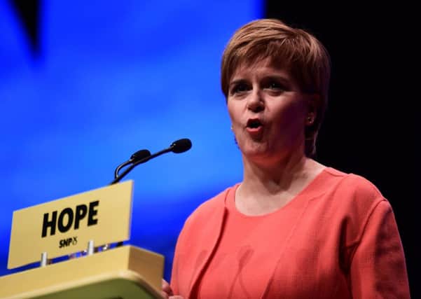 FM Nicola Sturgeon has cleared the way for party MPs to back a second EU referendum. Picture: John Devlin